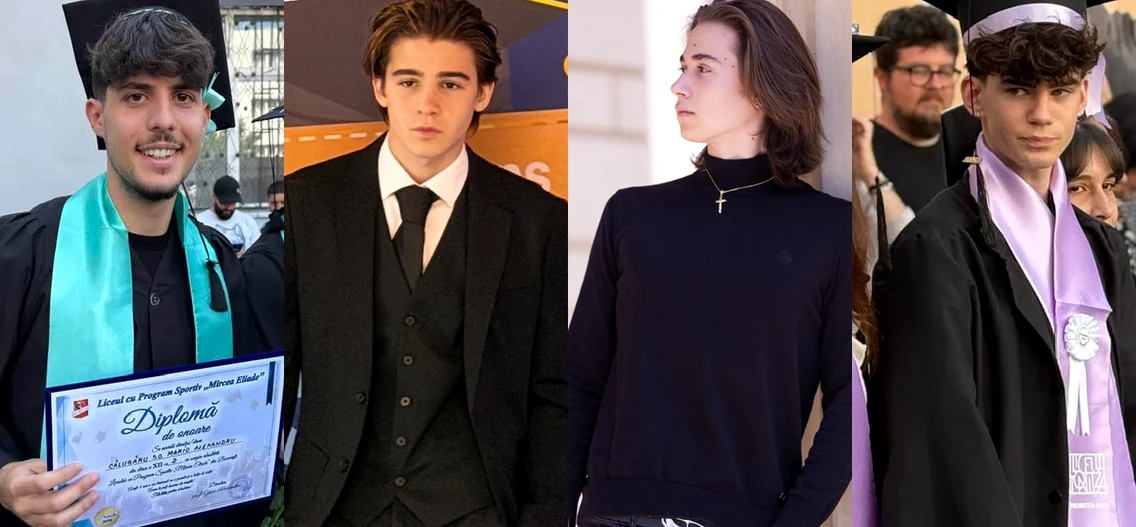 Fiii lui Tavi Colen, Andrei Duban, Dana Helciug și Vlad Zamfirescu 