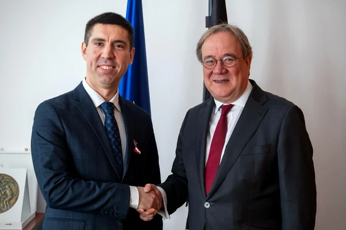 Șeful diplomației de la Chișinău se află în vizită la Berlin. FOTO: Mfa.gov.md