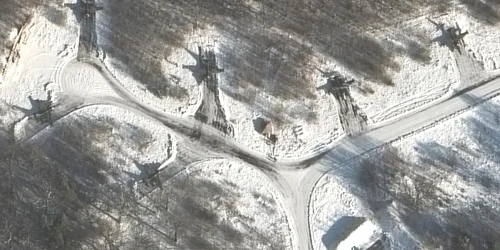 Avioane Su-25 la Luninet Belarus FOTO Maxar Technologies