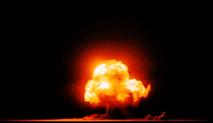 Celebra fotografie color a exploziei "Trinity", primul test nuclear. FOTO Wikipedia