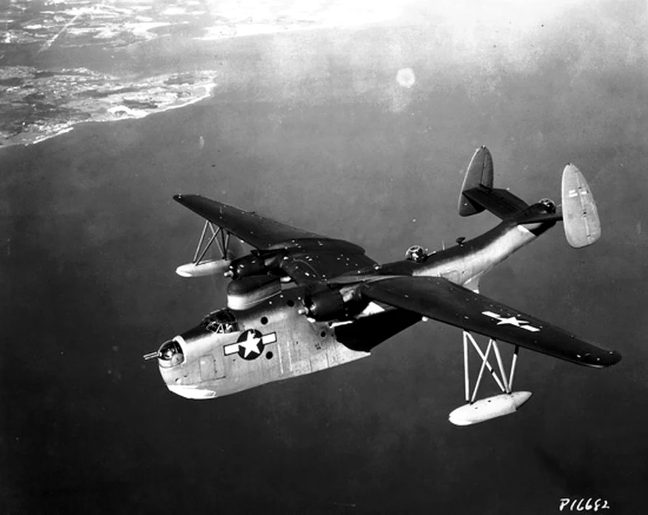 Un avion Martin PBM-5 Mariner, similar cu cel trimis în căutarea escadrilei