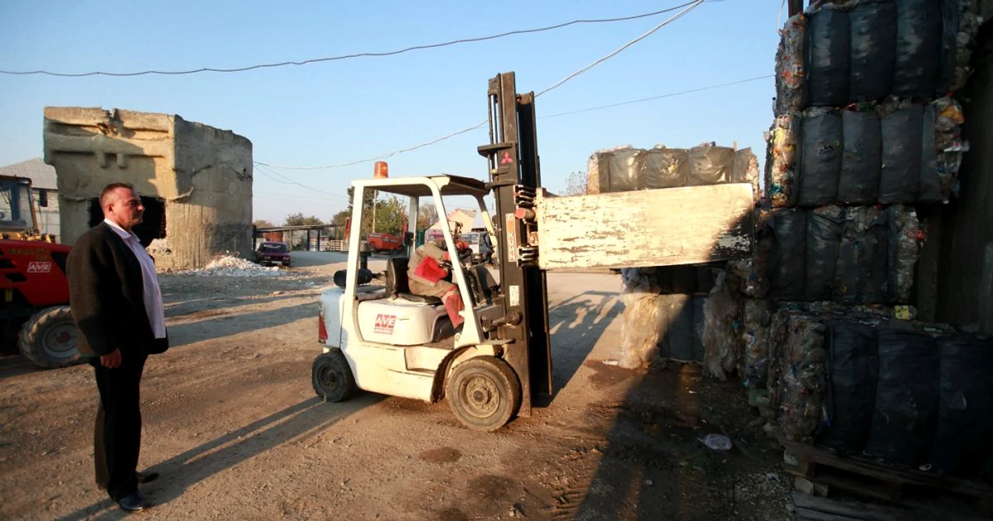 Noul depozit de gunoaie din sudul ţării va fi amenajat la standarde europene Foto: Adevărul