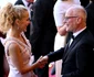 Gillian Anderson pe covorul roșu de la Cannes. FOTO: Getty Images