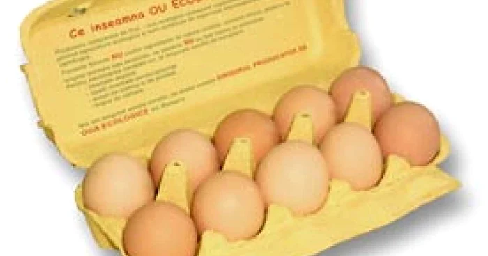 Ouăle trebuie păstrate în cofrajul lor, în frigider, la - 4 grade Celsius