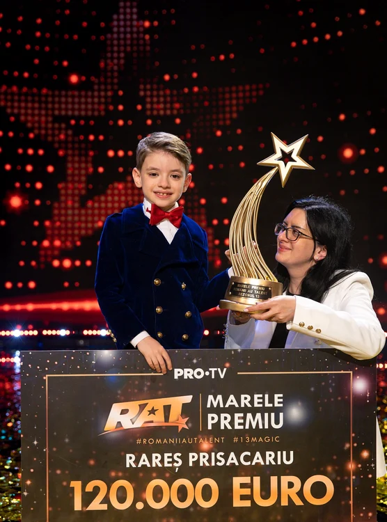 Rareș Prisăcariu a câștigat 120.000 de euro la „Românii au talent” Foto: Facebook