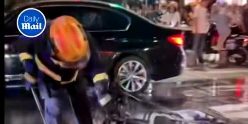 scuter electric care ia foc FOto Captură Video Daily Mail jpg