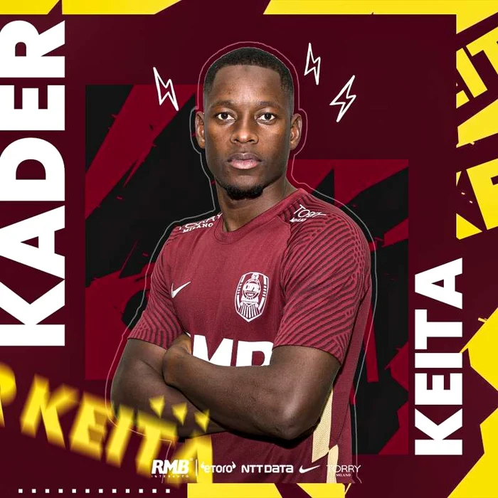 Kader Keita FOTO: Fotbal Club CFR 1907 CLUJ/Facebook