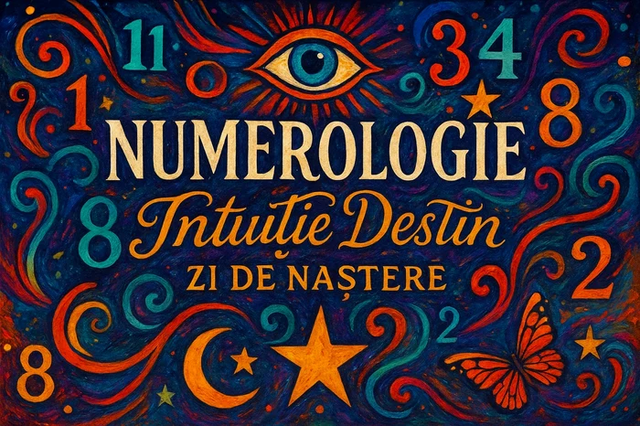 O ilustrație legată de numerologie, intuiție, destin și zile de naștere Sursă DMS
