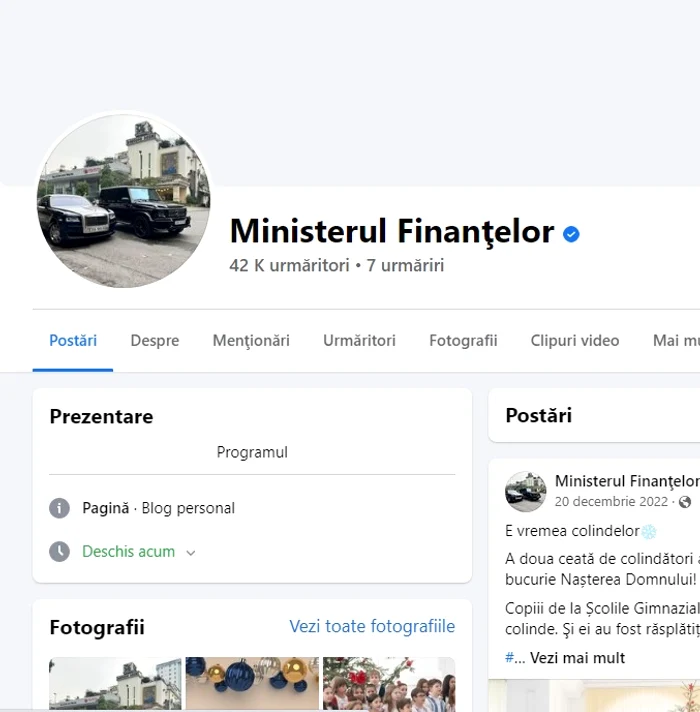 Pagina oficială a Ministerului de Finanțe a fost atacată de hackeri