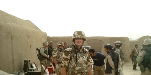 Medicul Bogdan Zamfir a stat şase luni în Afganistan în cadrul unei misiuni militare