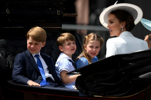 George, Charlotte și Louis, copiii Wales