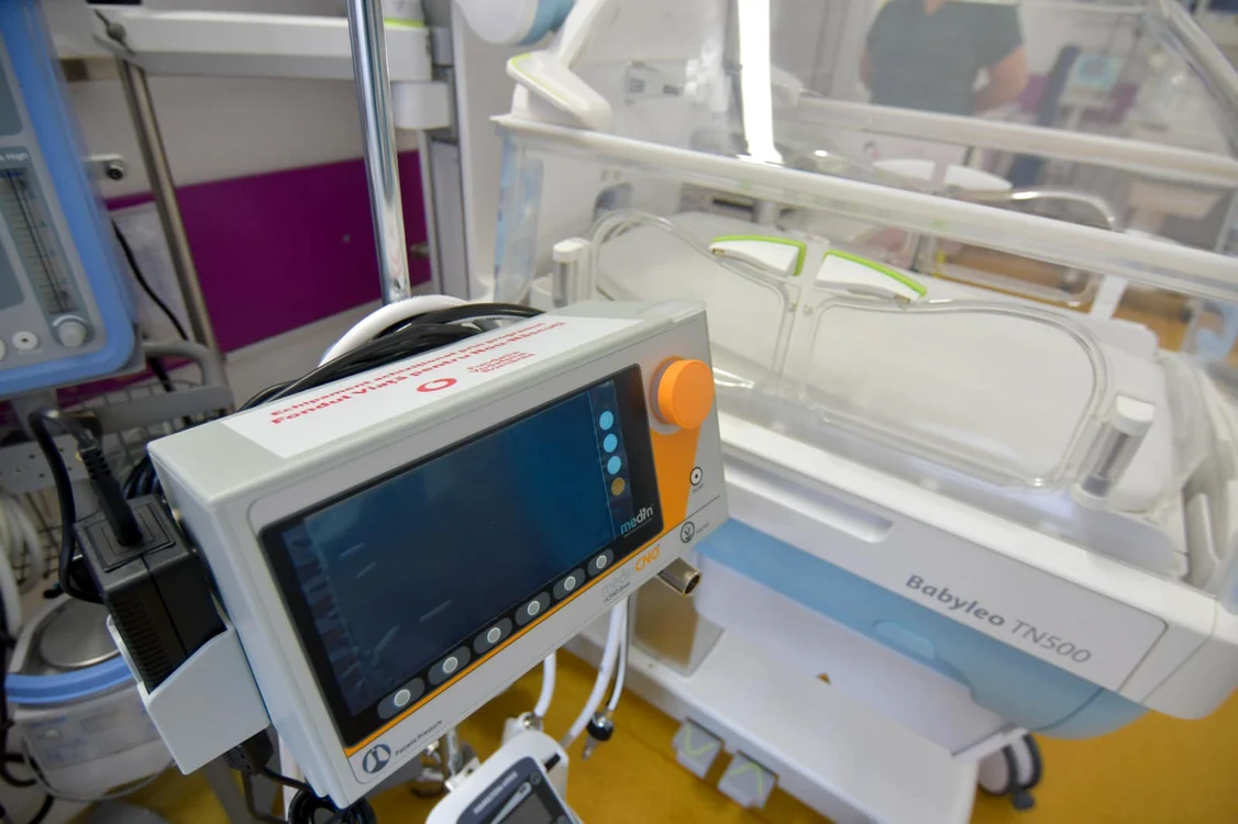 Investiții la ATI Neonatologie. FOTO Facebook Lia Olguța Vasilescu