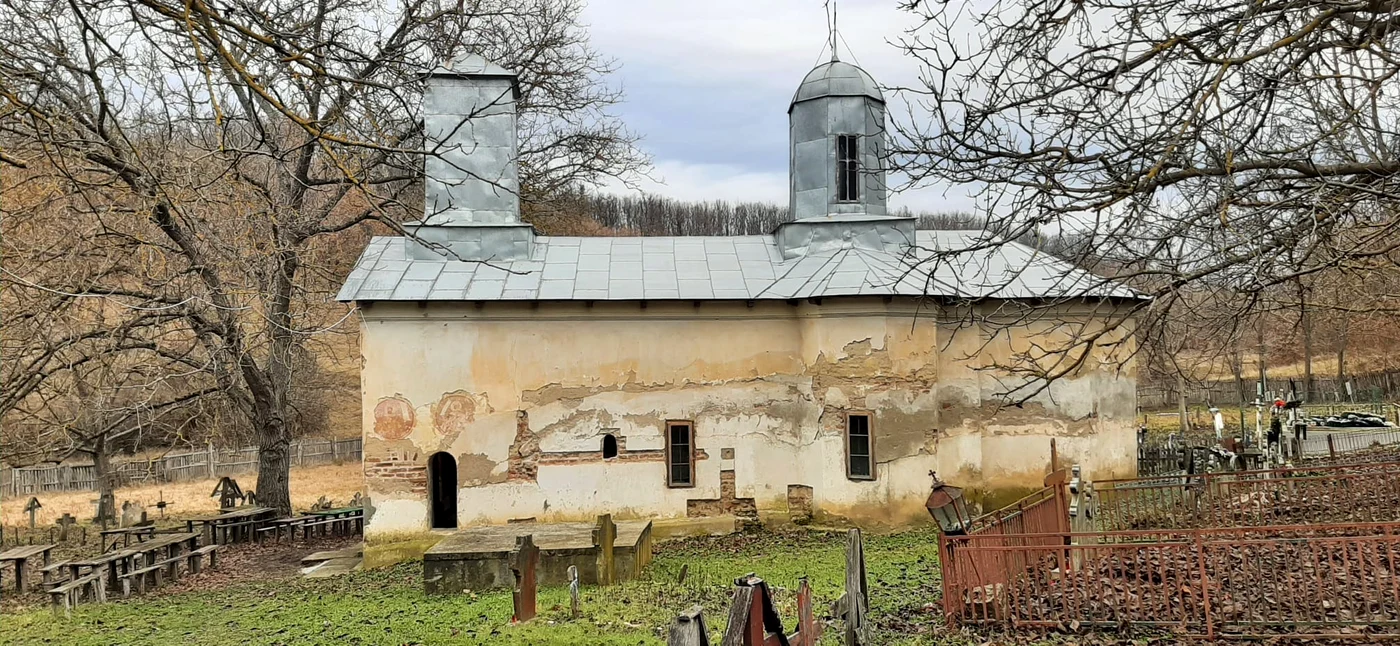 Biserica mânăstirii Seaca-Mușetești FOTO: Fb./Aurelia Grosu
