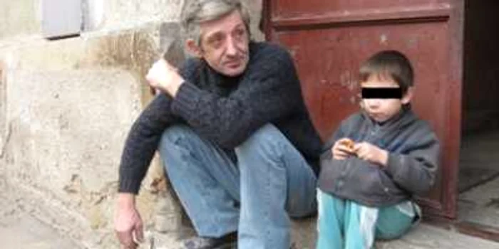 Krisztian alături de unchiul său Mircea