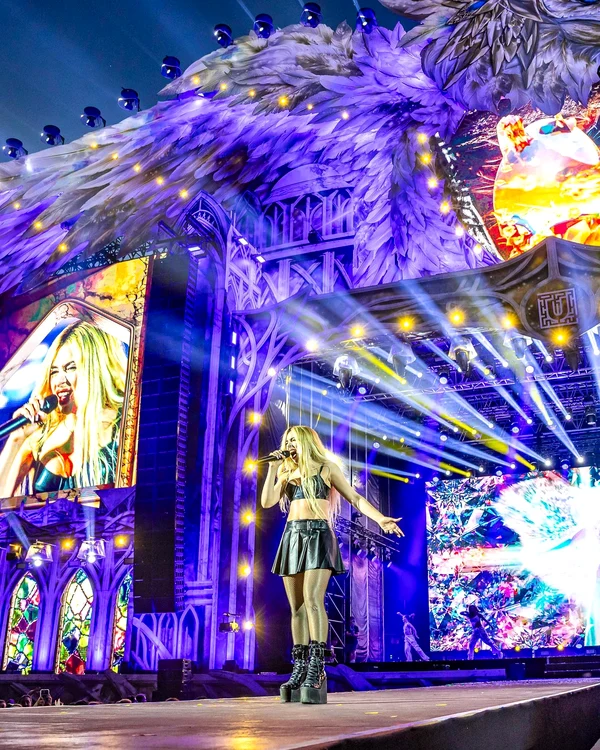 Ava Max a fost aplaudată la scenă deschisă. FOTO Untold