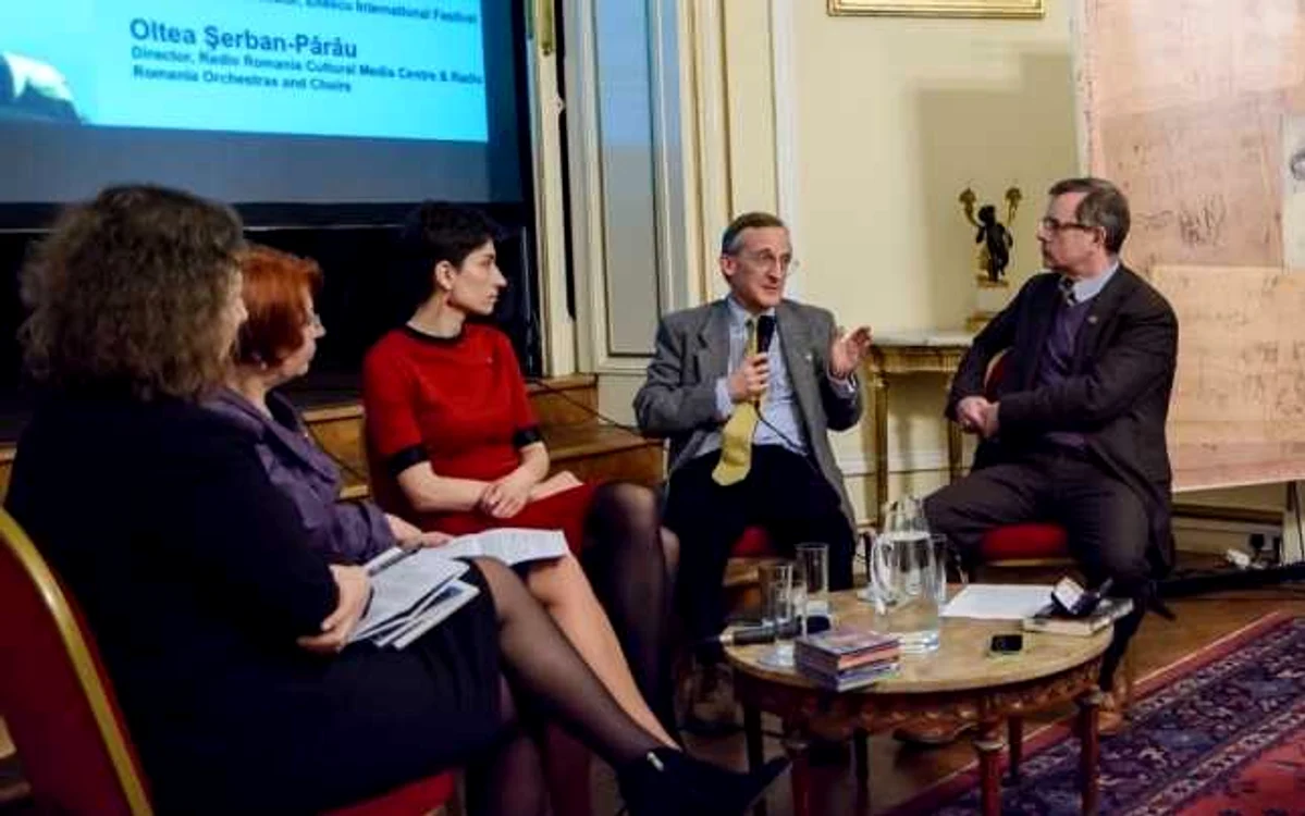 Vineri, 23 ianuarie, la Institutul Cultural Român Londra a avut loc o dezbatere organizată în parteneriat cu Festivalul George Enescu, despre personalitatea compozitorului român