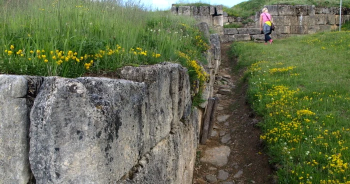 Cetatea Blidaru face parte din patrimoniul UNESCO. FOTO D.G. ADEVĂRUL.