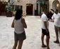 Curtea interioară a  castelului/ sursa Instagram