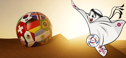 Sigla oficială a Campionatului Mondial de Fotbal FIFA, Qatar 2023