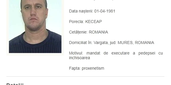 Proxenet dat in urmarire de politie jpg