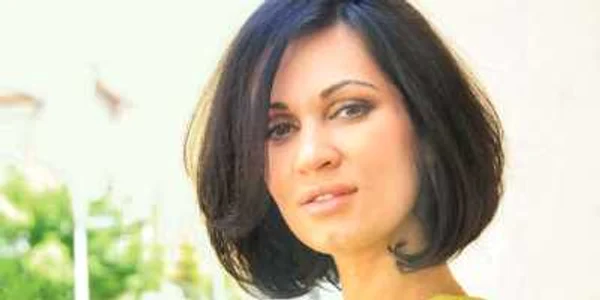 Nicoleta Luciu, într-una dintre pozele de dinainte de naştere