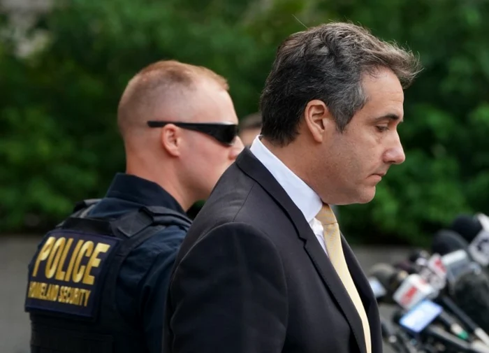 Michael Cohen a mărturisit că a minţit Congresul FOTO AFP