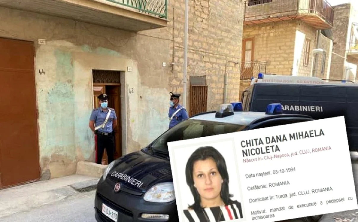 Nicoleta va sta după gratii 23 de ani. FOTO: Agrigento Notizie
