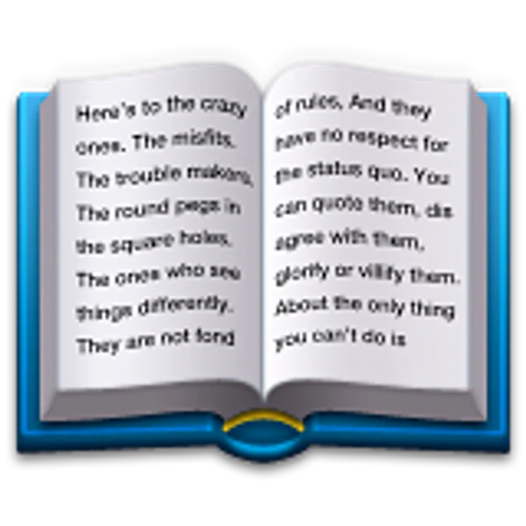 open book 1f4d6 png