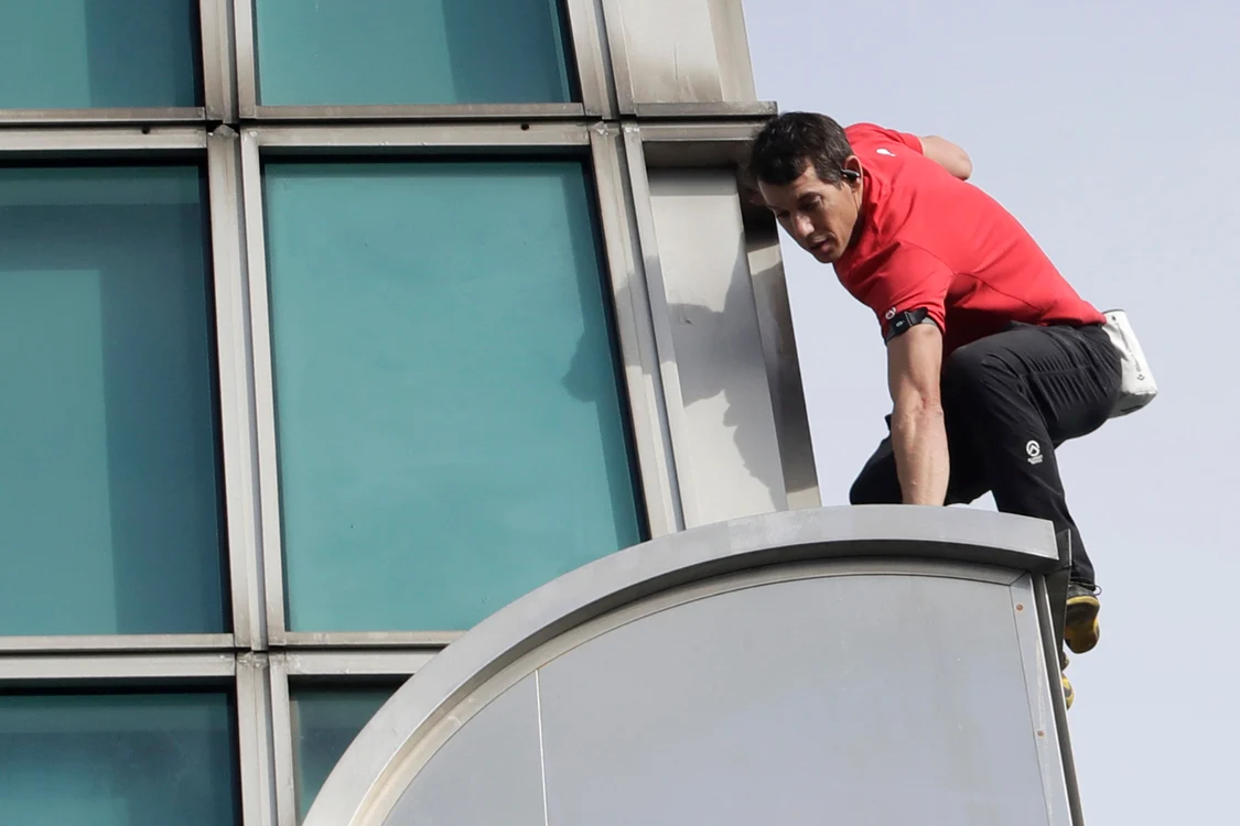 Alex Honnold a escaladat 101 de etaje (Foto: Profimedia)