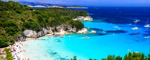 Plaja Voutoumi, insula Antipaxos din Grecia FOTO Shutterstock