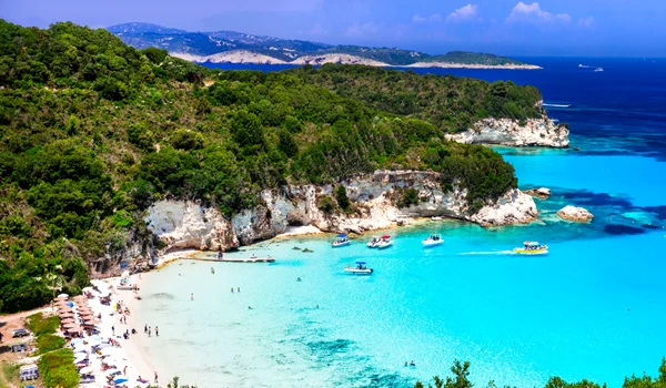Plaja Voutoumi, insula Antipaxos din Grecia FOTO Shutterstock 