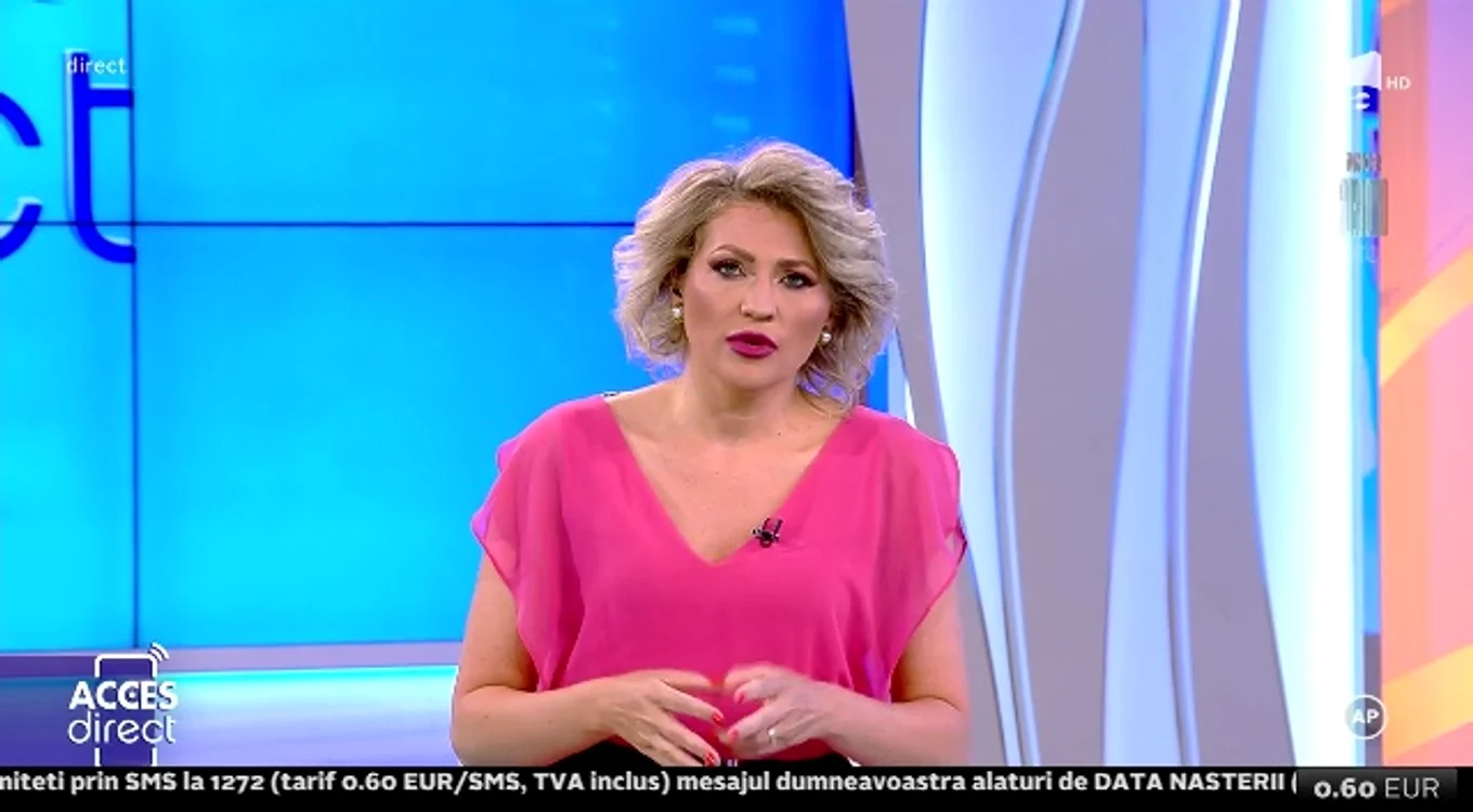 Femeia care a aruncat cu bolovani în Mirela Vaida s-a întors la sediul Antenei 1Foto: captură Antena 1
