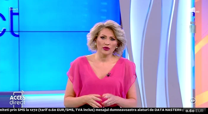 
    Femeia care a aruncat cu bolovani în Mirela Vaida s-a întors la sediul Antenei 1Foto: captură Antena 1  