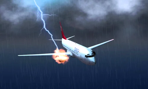 prabusirea unui avion jpeg