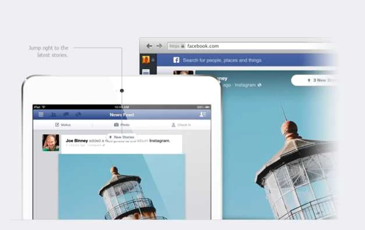 Noul News Feed de la Facebook „învaţă“ de la aplicaţia mobilă.