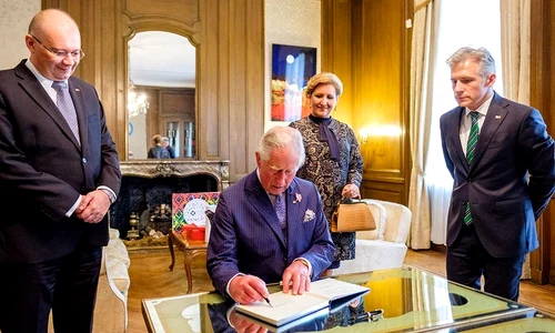 Prințul Charles, vizită la Institutul Cultural Român din Londra / FOTO jpeg