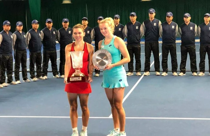 Simona Halep şi Katerina Siniakova