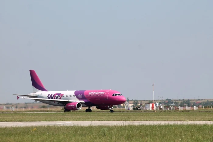 WizzAir este compania prederată de pasagerii de pe Aeroportul "Traian Vuia"