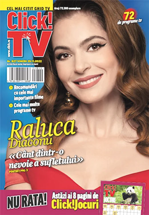 Mai multe informaţii despre  Raluca Diaconu veţi afla şi din interviul realizat de Click! TV