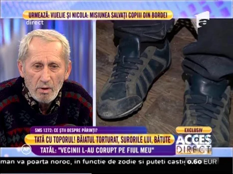 Aurel Drăcea - bărbatul dispărut din Mitrofani - Vâlcea cu cinci ani înainte la TV - „Acces direct” Foto Antena 1