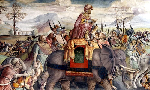 hannibal in italy by jacopo ripanda sala di annibale palazzo dei conservatori musei capitolini rome 2016 2 jpg