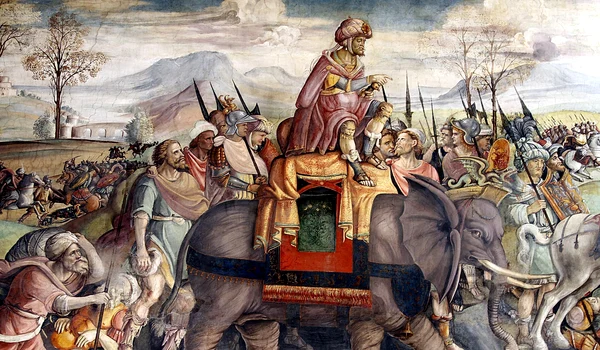 hannibal in italy by jacopo ripanda sala di annibale palazzo dei conservatori musei capitolini rome 2016 2 jpg