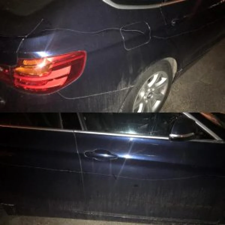maşina zgâriată poliţist Craiova