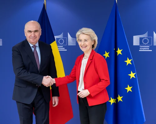 Întrevederea premierului Ilie Bolojan cu Ursula von der Leyen, președinta Comisiei Europene FOTO gov.ro