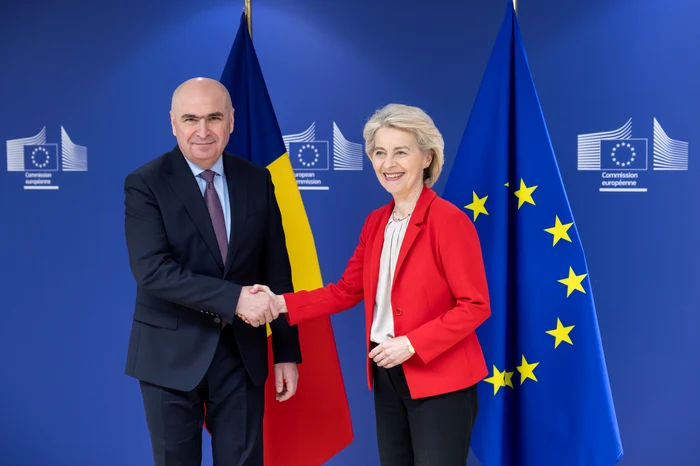 Premierul Ilie Bolojan s-a întâlnit cu președinta Comisiei Europene FOTO gov.ro