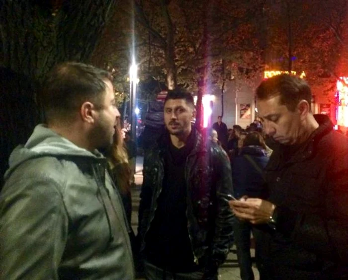 Ciprian Marica, în Piaţa Universităţiifoto: arhivă personală