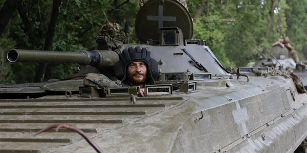 Soldați ucraineni pe frontul de lângă Bahmut FOTO EPA-EFE