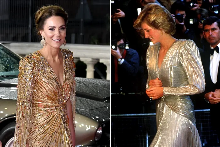 Prințesa Diana a purtat o rochie asemănătoare cu cea a lui Kate Middleton