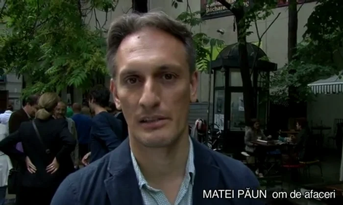 Matei Păun, omul de afcaeri din spatele lui Nicușor Dan FOTO: Captura youtube