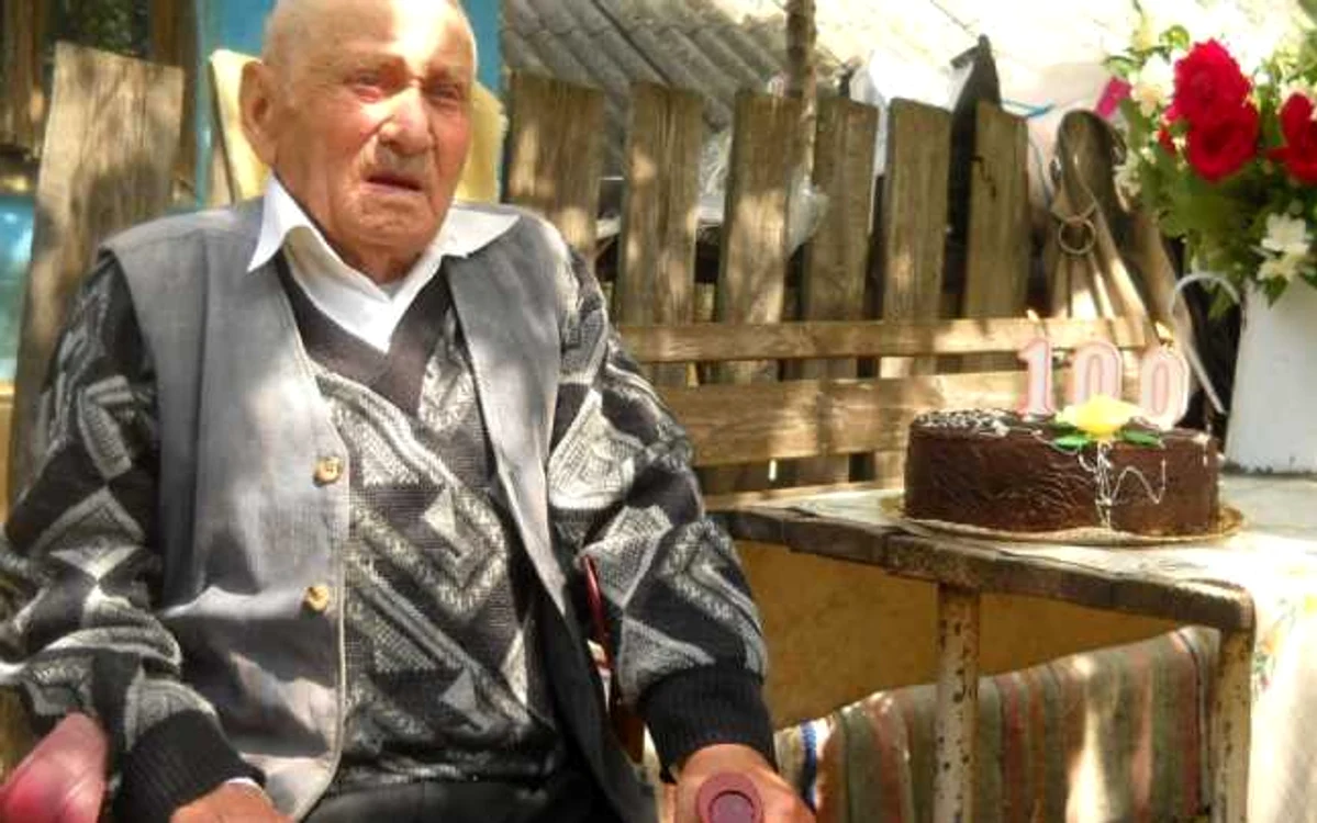 Ioan Frangolea a serbat centenarul în ziua alegerilor europarlamentare FOTO Sabina Ghiorghe